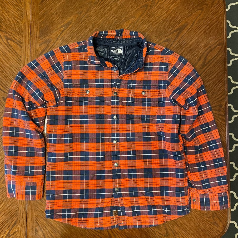 North Face Men's Thermoball Insulated Shirt-Jac, Men's M, Excellent Condition